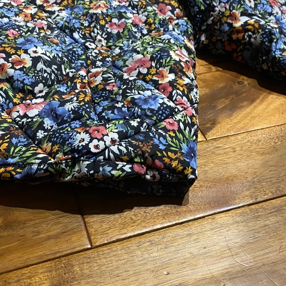 Time and Tru Floral Kids Puffer Jacket - Picture 6 of 11